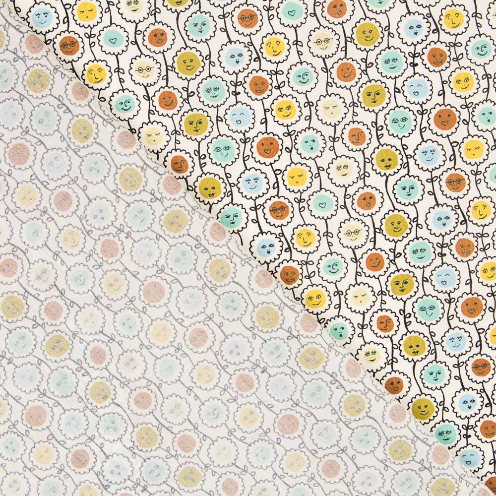 Tissu Liberty Happy Flowers - Ribes y Casals