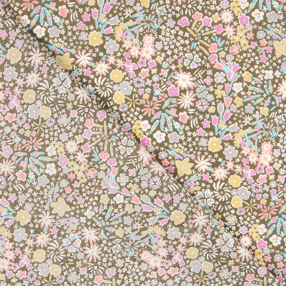 Tissu Liberty Jardin Multicolore - Ribes y Casals