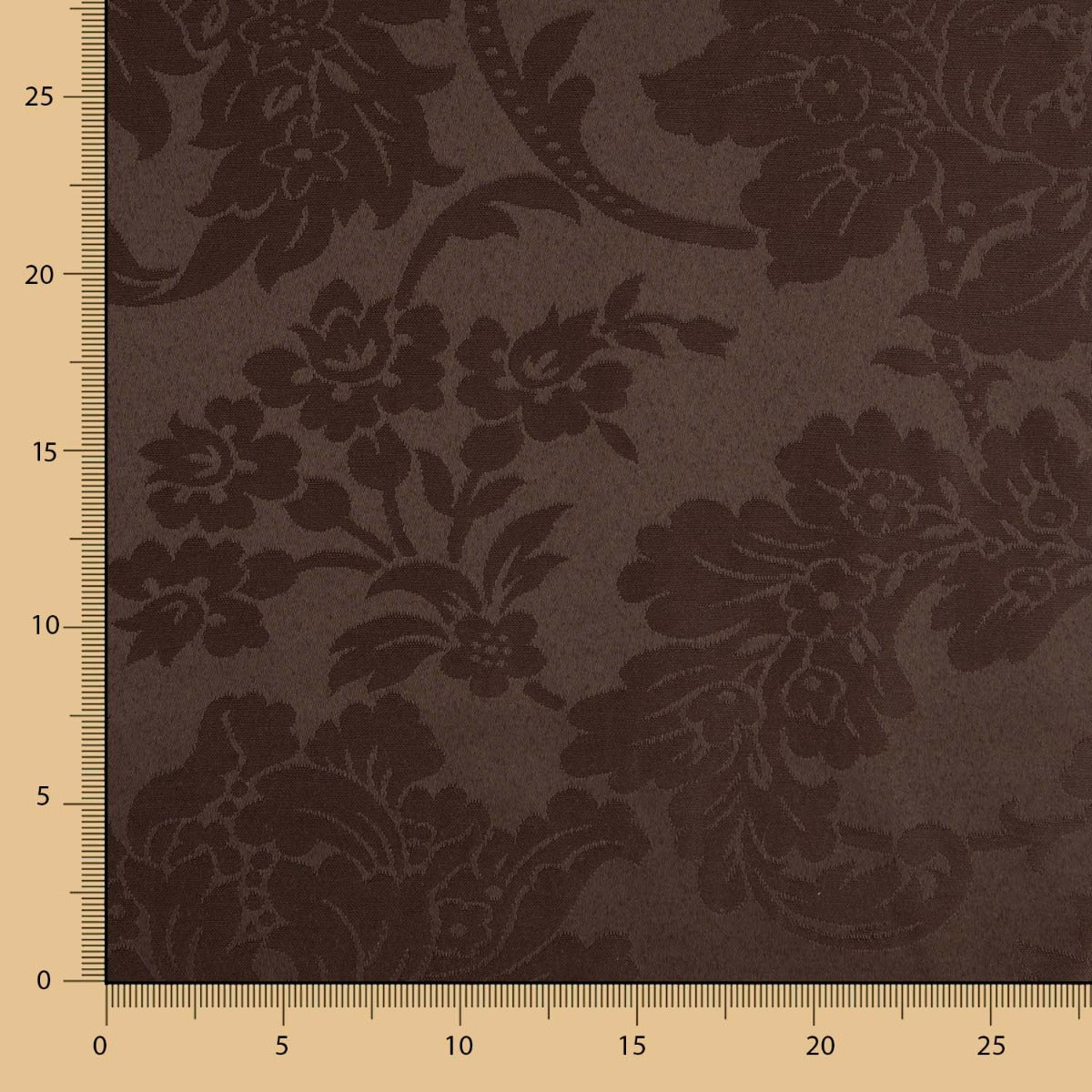 Toile Jacquard Marron - Ribes y Casals
