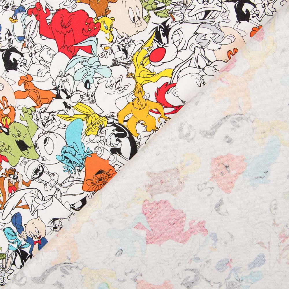 Popeline Looney Tunes Gossamer - Ribes y Casals