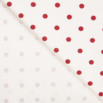 Toile Fine Pois Rouge - Ribes y Casals