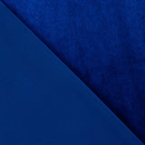 Tissu Lycra Velours Bleu - Ribes y Casals