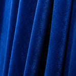 Tissu Lycra Velours Bleu - Ribes y Casals