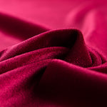 Retal Tela Lycra Terciopelo Granate 90x150 cm - Ribes y Casals