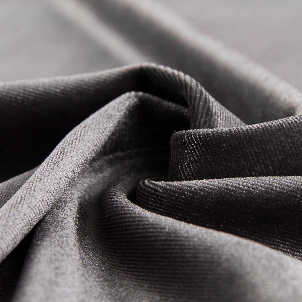 Tissu Lycra Velours Gris - Ribes y Casals