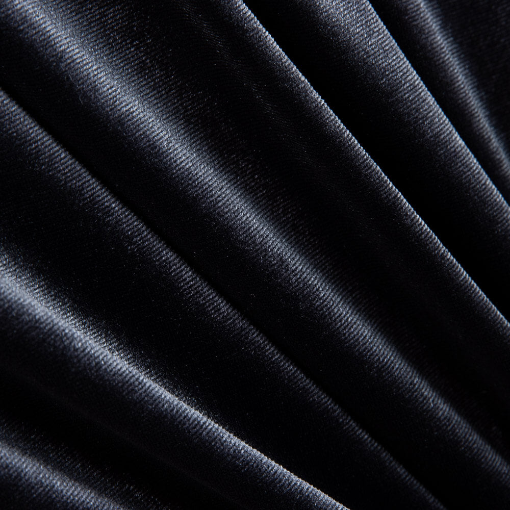 Tela Lycra Terciopelo Gris Oscuro - Ribes y Casals