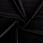 Tissu Lycra Velours Noir - Ribes y Casals