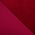 Tissu Lycra Velours Rouge - Ribes y Casals