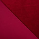 Tissu Lycra Velours Rouge - Ribes y Casals