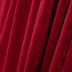 Tissu Lycra Velours Rouge - Ribes y Casals