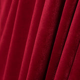 Tissu Lycra Velours Rouge - Ribes y Casals