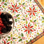 Tissu Nappe de Noël Blanc - Ribes y Casals