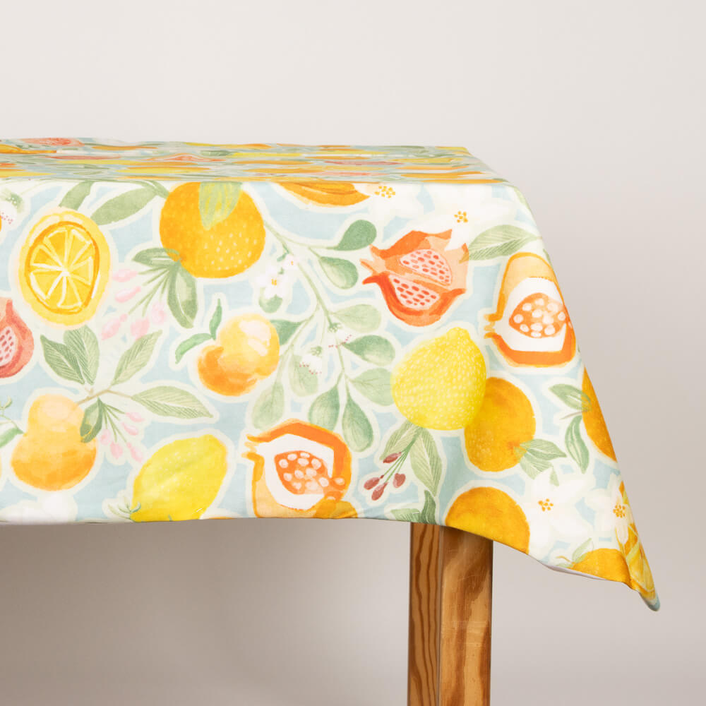 Tissu pour nappe en coton agrumes - Ribes y Casals