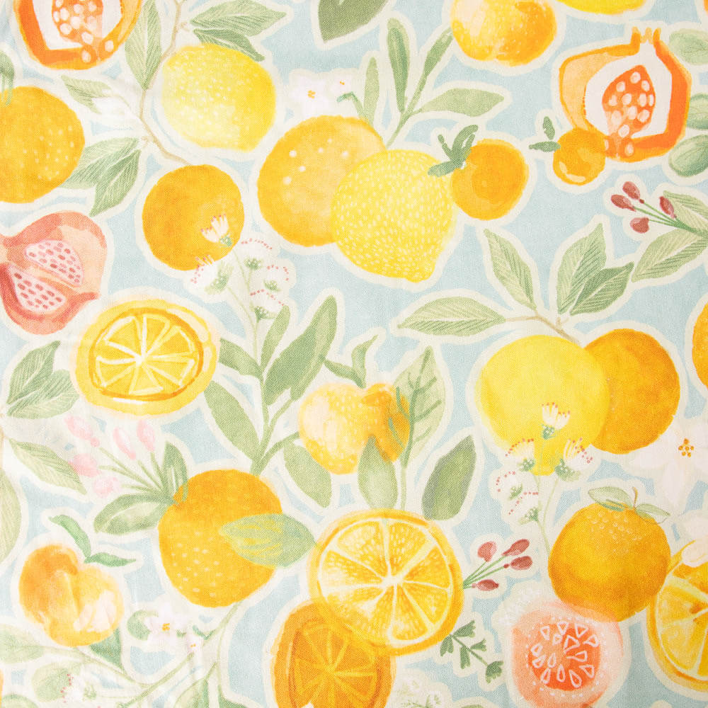 Tissu pour nappe en coton agrumes - Ribes y Casals