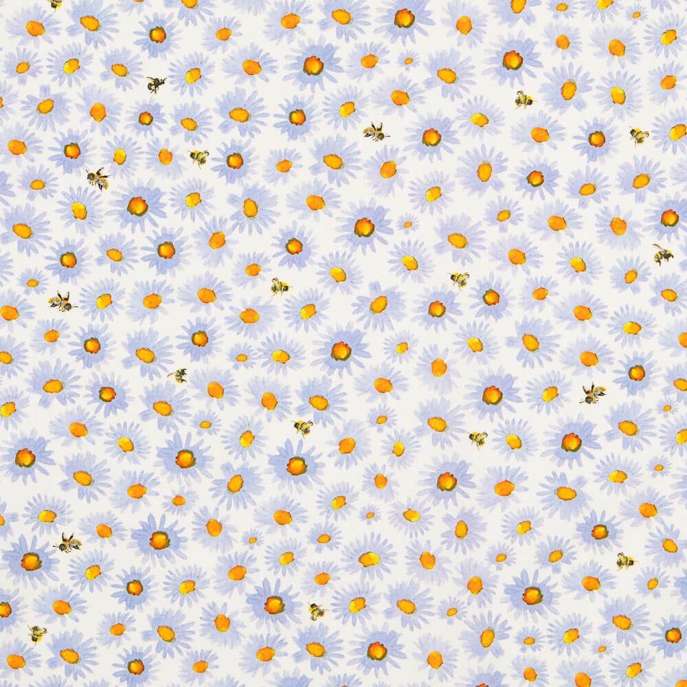 Coton Marguerites Lavande - Ribes y Casals
