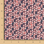 Mousseline Polyester Coeurs - Ribes y Casals