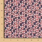 Mousseline Polyester Coeurs - Ribes y Casals