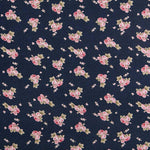 Maille Jersey Mini Crétonne Bleu - Ribes y Casals