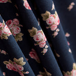 Maille Jersey Mini Crétonne Bleu - Ribes y Casals