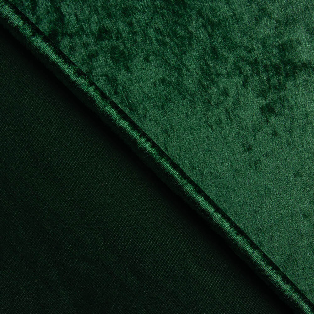 Panne Velours Vert Bouteille - Ribes y Casals