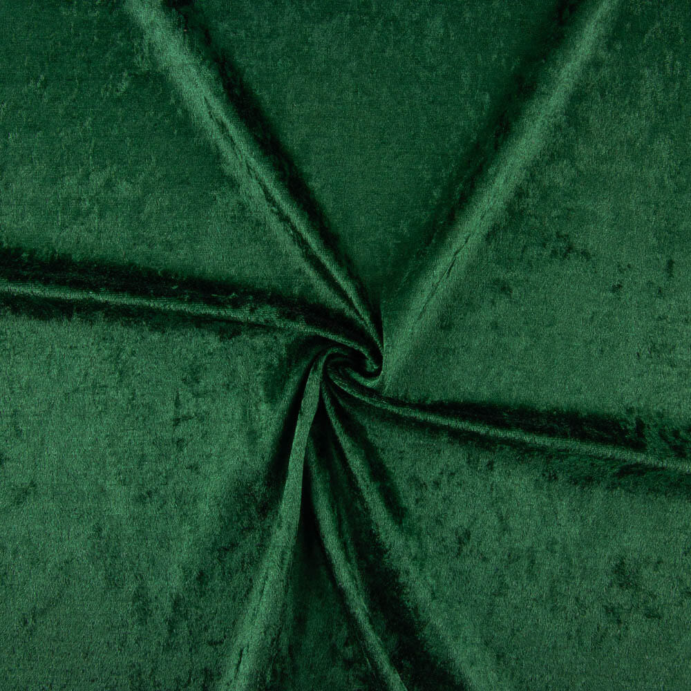 Panne Velours Vert Bouteille - Ribes y Casals