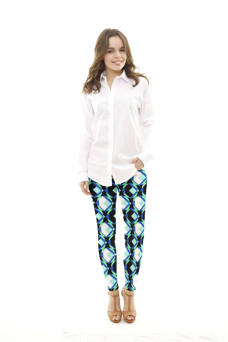 Bistretch Géométrique Violet - Ribes y Casals