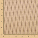 Micro Velours Géométrique Marron - Ribes y Casals