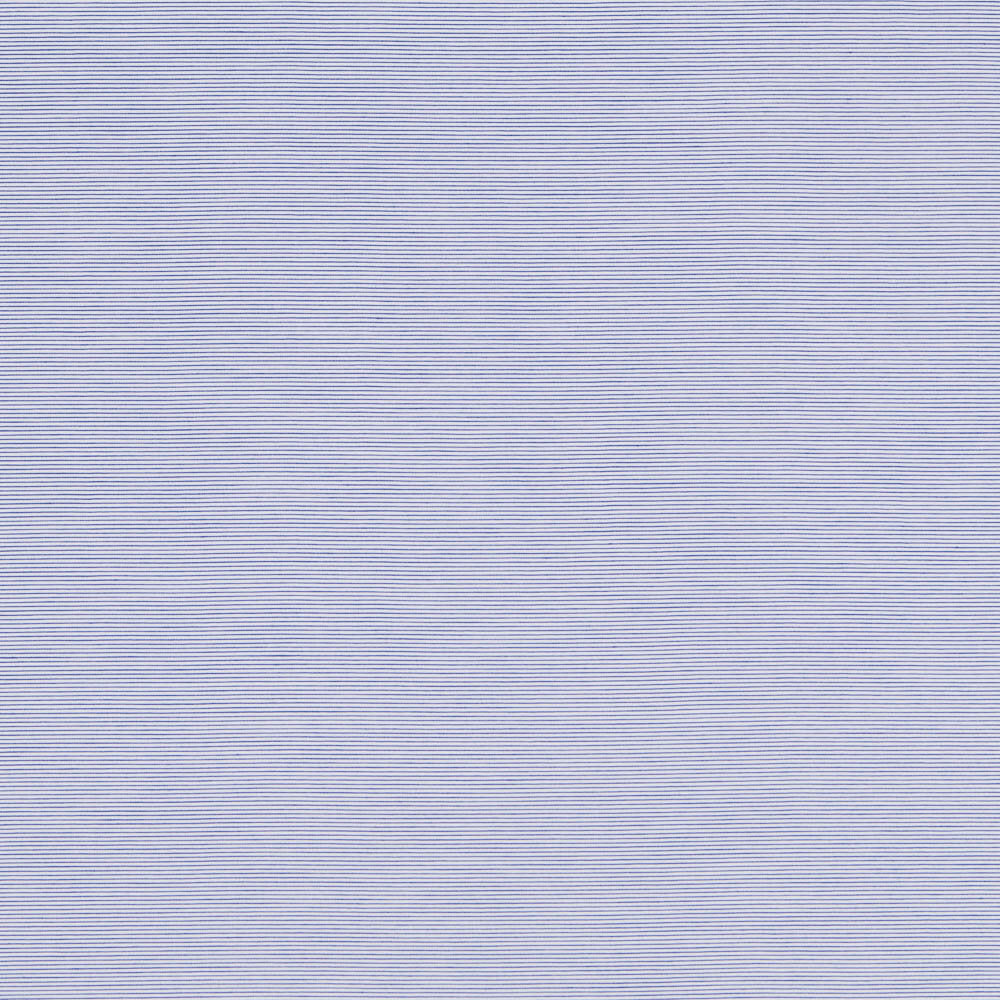 Popeline Spandex Coton Rayures Bleu - Ribes y Casals