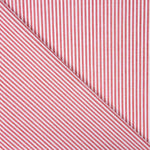 Coton Vichy Mini Rayure Rouge - Ribes y Casals