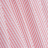 Coton Vichy Mini Rayure Rose - Ribes y Casals