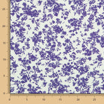 Tissu Satin Fin Kimono Eau - Ribes y Casals