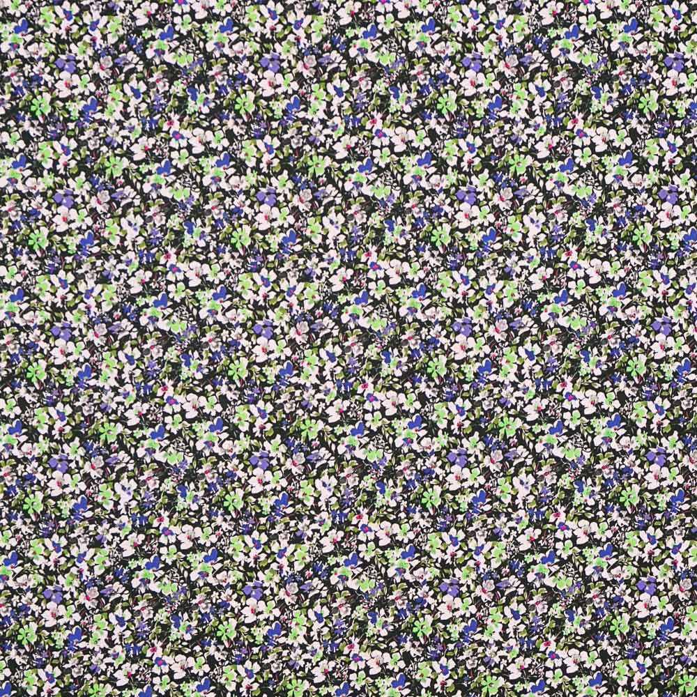 Spandex Mauve Fleurs - Ribes y Casals