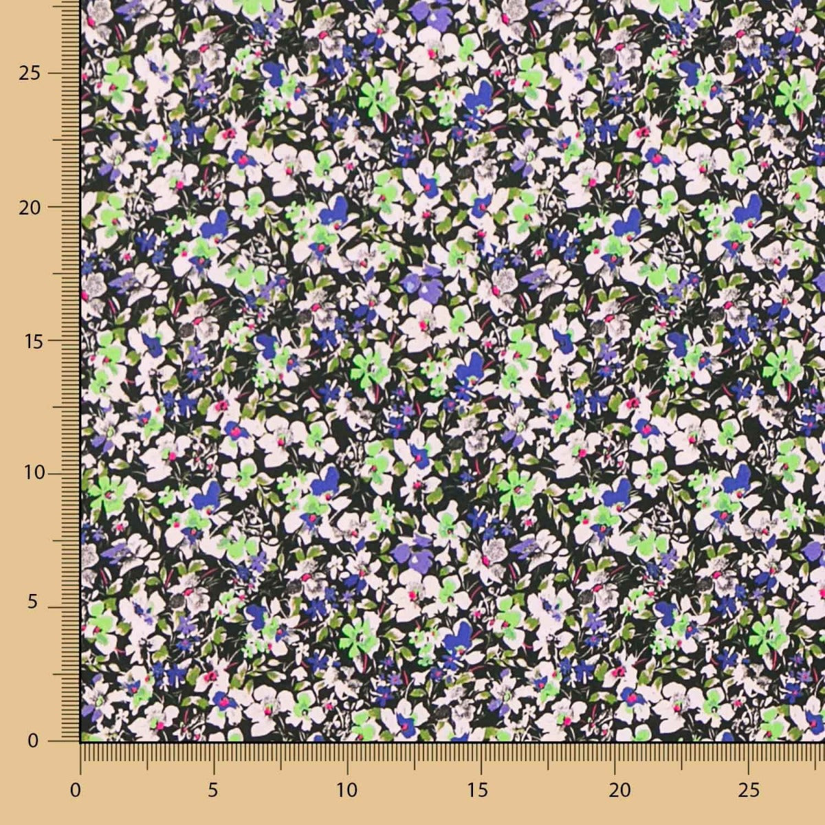 Spandex Mauve Fleurs - Ribes y Casals