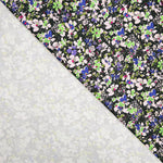 Spandex Mauve Fleurs - Ribes y Casals