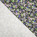 Spandex Mauve Fleurs - Ribes y Casals