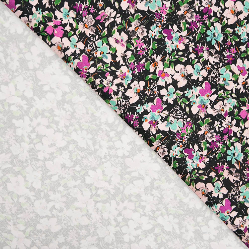 Spandex Fleurs Fuchsia - Ribes y Casals