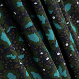 Retal Crep Poliéster Animal Print Verde Musgo 55x140 cm - Ribes y Casals