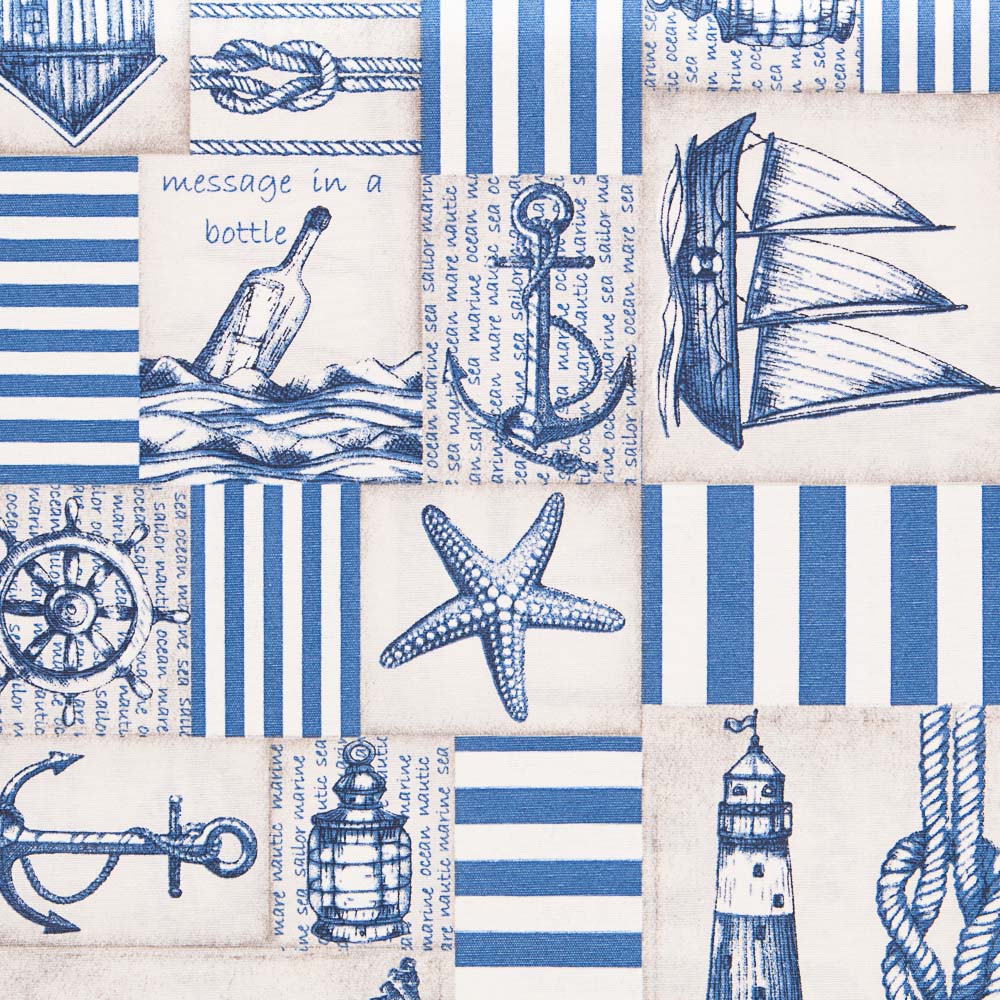 Toile Imprimée Patch Marin - Ribes y Casals