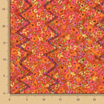 Tissu Viscose Corail La Forêt - Ribes y Casals