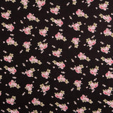 Maille Jersey Mini Crétonne Noir - Ribes y Casals