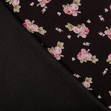 Maille Jersey Mini Crétonne Noir - Ribes y Casals