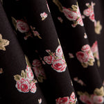 Maille Jersey Mini Crétonne Noir - Ribes y Casals