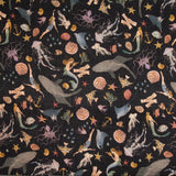 Tissu Rustique Polyester Sirène Marine - Ribes y Casals