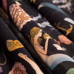 Tissu Rustique Polyester Sirène Marine - Ribes y Casals