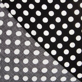 Viscose Blanc Pois - Ribes y Casals