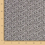 Viscose Noir Pétales - Ribes y Casals