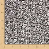 Viscose Noir Pétales - Ribes y Casals