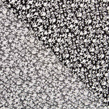 Viscose Noir Pétales - Ribes y Casals