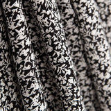 Viscose Noir Pétales - Ribes y Casals