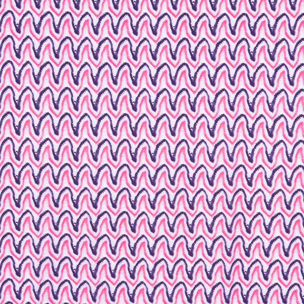 Lycra Mat Fin Ondes Fuchsia - Ribes y Casals